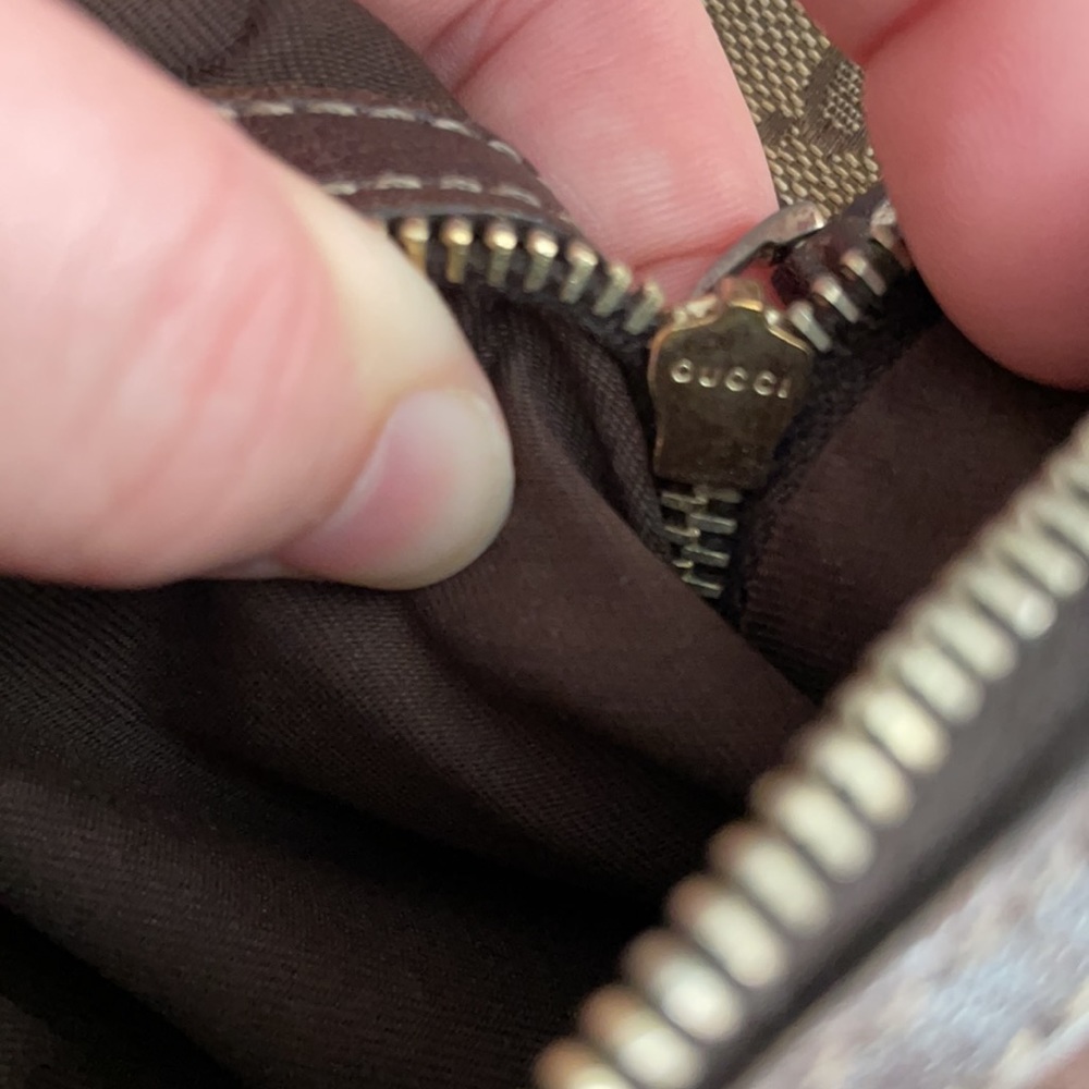 Gucci Pelham Hobo Canvas Bag Braided Strap - Picture 8 of 8